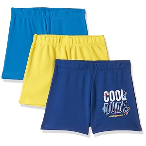 amazon brand - jam amp honey baby-boys 100 soft cotton comfy casual printed shorts