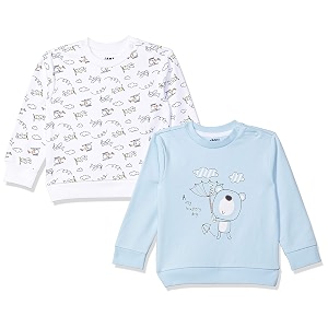 amazon brand - jam amp honey baby-boys sweatshirt