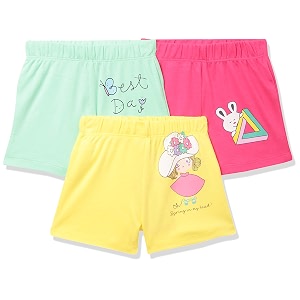 amazon brand - jam amp honey baby-girl39s casual shorts