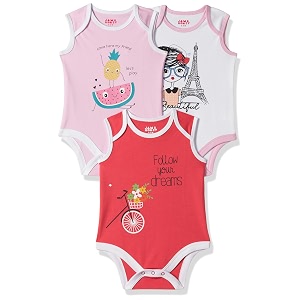 amazon brand - jam amp honey baby-girls romper