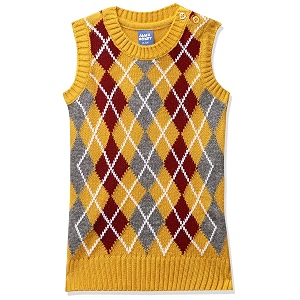amazon brand - jam amp honey boy39s acrylic round neck sweater