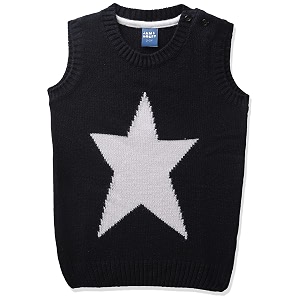 amazon brand - jam amp honey boy39s acrylic round neck sweater