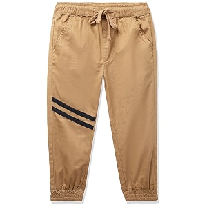 amazon brand - jam amp honey boy39s regular joggers aw21bjog-w5_khakhi 3_10-11 years