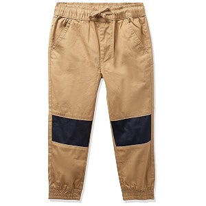 amazon brand - jam amp honey boy39s regular joggers aw21bjog-w8_khaki_7-8 years