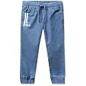 Amazon Brand - Jam &amp; Honey Boys Elasticated Regular Fit Denim Jeans (Jogger)