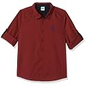Amazon Brand - Symbol Regular Fit Boys 100% Cotton Solid Print Full Sleeves Shirt | Age 2-12 Years
