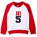 Amazon Brand - Jam &amp; Honey Boy's Blended Hooded Sweatshirt - Cuddle Up in Playful Comfort with These Long Sleeve Which are Super Soft &amp; Fun for All Day Adventures!