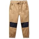 Amazon Brand - Jam &amp; Honey Boy's Regular Joggers (AW21BJOG-W8_Khaki_7-8 Years)