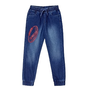 amazon brand - jam amp honey boys elasticated regular fit denim jeans jogger