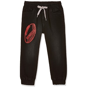 amazon brand - jam amp honey regular boys slim fit stretchable jogger jeans elasticated waist band