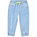 Amazon Brand - Jam &amp; Honey Boys Elasticated Regular Fit Denim Jeans (Jogger)