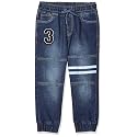 Amazon Brand - Jam &amp; Honey Boys Elasticated Regular Fit Denim Jeans (Jogger)