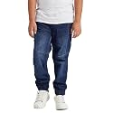 Amazon Brand - Jam &amp; Honey Boys Elasticated Regular Fit Denim Jeans (Jogger)
