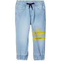 Amazon Brand - Jam &amp; Honey Boys Elasticated Regular Fit Denim Jeans (Jogger)