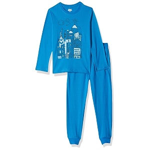 amazon brand - jam amp honey boys t-shirt pyjama set