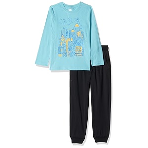 amazon brand - jam amp honey boys t-shirt pyjama set