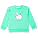 Amazon Brand - Jam &amp; Honey Cotton Baby-Girls Crew Neck Sweatshirt