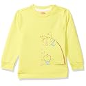 Amazon Brand - Jam &amp; Honey Cotton Baby-Girls Crew Neck Sweatshirt