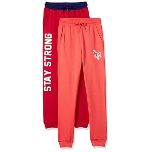 amazon brand - jam amp honey girl39s regular joggers