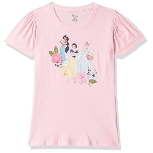 amazon brand - jam amp honey girl39s 39 100 soft amp pure cotton short sleeve original disney stylish regular fit t-shirts