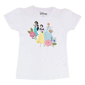 amazon brand - jam amp honey girl39s 39 100 soft amp pure cotton short sleeve original disney stylish regular fit t-shirts