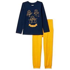 amazon brand - jam amp honey girl39s cotton pajama set
