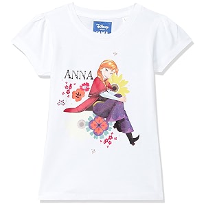 amazon brand - jam amp honey girl39s 39 100 soft amp pure cotton short sleeve original disney stylish regular fit t-shirts