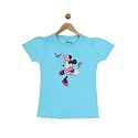 Amazon Brand - Jam &amp; Honey Girl's ' 100% Soft &amp; Pure Cotton Short Sleeve Original Disney Stylish Regular Fit T-Shirts