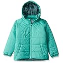 Amazon Brand - Symbol Girls Girls Quilted Standard Length Winter Jacket with Detachable Hood