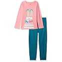Amazon Brand - Jam &amp; Honey Girl's Cotton Pajama Set