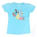Amazon Brand - Jam &amp; Honey Girl's ' 100% Soft &amp; Pure Cotton Short Sleeve Original Disney Stylish Regular Fit T-Shirts