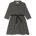 Amazon Brand - Jam &amp; Honey Knee-Length Cotton Frocks Western Floral Printed Casual Dress for Girls | Ages 2-12