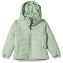 Amazon Brand - Symbol Girls Girls Quilted Winter Jacket with Detachable Hood | Age 2-12 Years