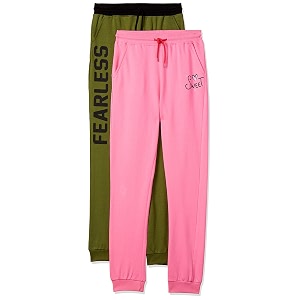amazon brand - jam amp honey girls regular joggers