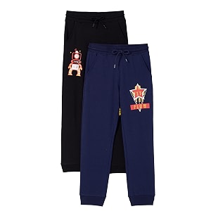 amazon brand - jam amp honey boys joggers track pant for boys  ultra soft 100 cotton printed lowerjogger
