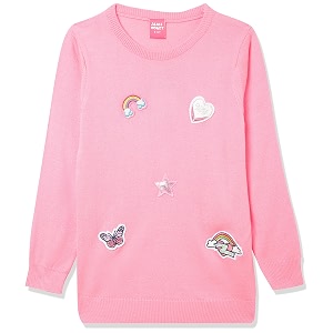amazon brand - jam amp honey girls sweater