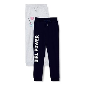 amazon brand - jam amp honey girls regular joggers