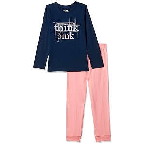 amazon brand - jam amp honey girl39s cotton pajama set