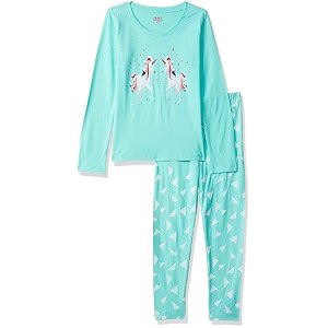 amazon brand - jam amp honey girls pajama set