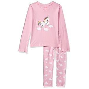 amazon brand - jam amp honey girls pajama set