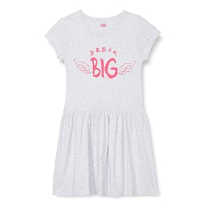 amazon brand - jam amp honey girls girls 100 cotton printed knee length one piece dress  age 2-12 years