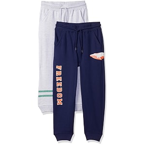 amazon brand - jam amp honey boys joggers track pant for boys  ultra soft 100 cotton printed lowerjogger