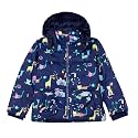 Amazon Brand - Symbol Girls Girls Quilted Standard Length Winter Jacket with Detachable Hood