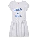 Amazon Brand - Jam &amp; Honey Girls Girls 100% Cotton Printed Knee Length One Piece Dress | Age 2-12 Years