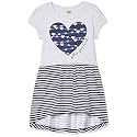 Amazon Brand - Jam &amp; Honey Girls Girls 100% Cotton Printed Knee Length One Piece Dress | Age 2-12 Years