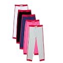 Amazon Brand - Jam &amp; Honey Girl's Pack of 5 100% Cotton Stylish, Comfortable &amp; Durable Knitted Pajama/TrackPant