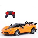 Amazon Brand - Jam &amp; Honey Remote Control Car for Kids | High-Speed RC Car with Rechargeable Lithium Battery | Type-C Charging | LED Headlights | Orange