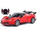 Amazon Brand - Jam &amp; Honey Remote Control Car for Kids | High-Speed RC Car with Rechargeable Lithium Battery | Type-C Charging | LED Headlights | Red | Birthday Gift Toy | Ages 4+