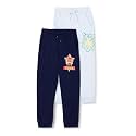 Amazon Brand - Jam &amp; Honey Track Pant for Boys | Ultra Soft 100% Cotton Printed Lower/Jogger for Boys (Pack of 2)