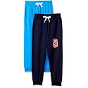 Amazon Brand - Jam &amp; Honey Regular Track Pant Ultra Soft Cotton Blend Printed Lower/Jogger for Boys